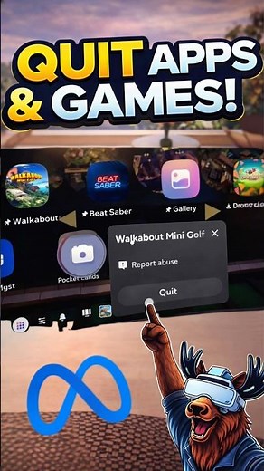 How to Quit Apps & Games on the New Meta Quest UI - Meta Quest Tips