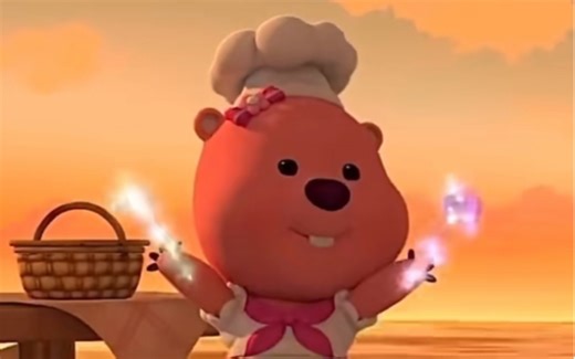 来看小loopy变身厨娘