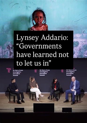 Lynsey Addario: “Governments have learned not to let us in”
