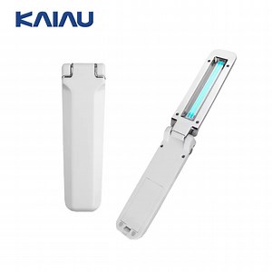 [Hot Item] Portable 4 AAA Battery USB Charge Disinfection 99.9% Kill Germ and Mite Ultraviolet UV Lamp UV Sterilizer LED UV Light