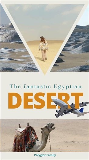 The fantastic Egyptian Desert 🐫