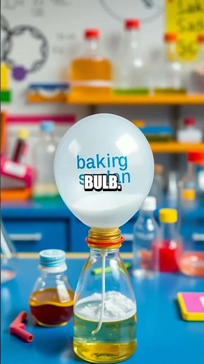 DIY Baking Soda and Vinegar Balloon Inflation