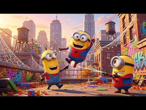 Minions at Play: Watch the Hilarious Adventures in the City! | Minions Animation 💛🌆