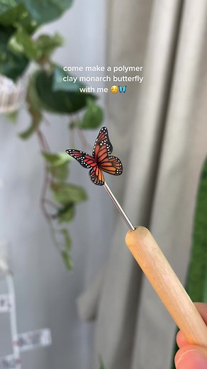 Butterfly Evolution: Crafting Botanical Jewelry with Polymer Clay
