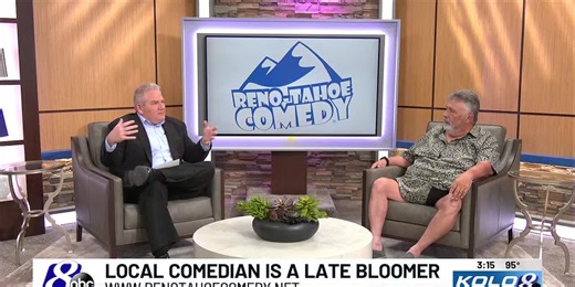 Local Comedian Pete Fena Joins 3 p.m. Newscast