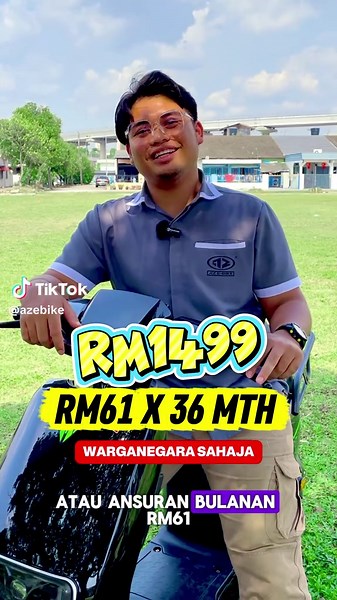 Motor Elektrik Hanya RM1499! Test Ride Sekarang!