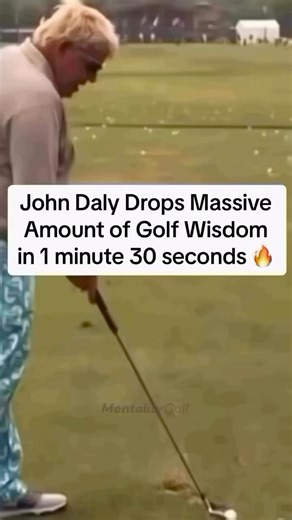 The end made so much sense 🤯 #JohnDaly #MentalityGolf #GolfTips #Beginner | Mentality Golf