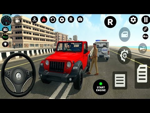 Car Bike Game: new Indian Police McQueen an Indian Tractor and drives - Android GamePlay