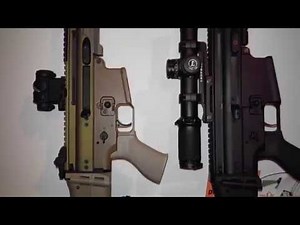 FN SCAR vs AR-15! Malfunction clearing.