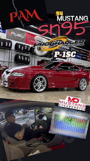 1994 Mustang GT #SN95 owned by Mitch Trovato @poolsideleakdetection @prochargersuperchargers P-1SC HO intercooled tuner Kit. Custom Inlet,Intercooler piping and fuse box relocation by our buddy Erwin w/ @blacksmithfab @aeromotive Fuel components @fluidyne Radiator and TufStuff Perf Water Pump. @megasquirtracing electronics and @uprproducts Battery Relocation kit. @bmrsuspension complete suspension components. All installed and Tuned by the boyz @murillomotorsportsllc 93 Octane w/ @vpracingfuels 