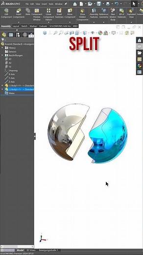 SolidWorks Commands: Split