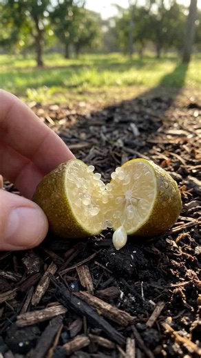 Watch a tiny finger lime seed transform into a giant fruit-loaded citrus tree in a satisfying ultra-realistic time-lapse. From the split parent fruit and first root push to blossoms, pollinating bee, and finger limes bursting open with sparkling citrus pearls