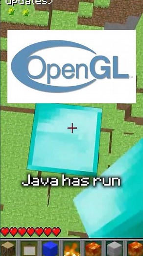 OpenGL is getting replaced For Good #minecraft #minecraftshorts
