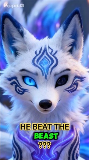 The Shadow Beast Attacked… But The Celestial Fox Did This #shorts #ai #animation