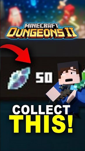YOU NEED TO SAVE THESE in Minecraft Dungeons II