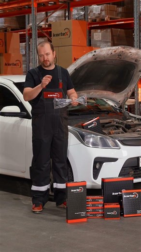 Замена тяги стабилизатора на Kia Rio.