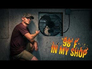 Installing Exhaust Fans in My Shop From Start to Finish