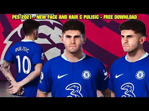 PES 2021 - NEW FACE AND HAIR CHRISTIAN PULISIC + TATTOOS - 4K