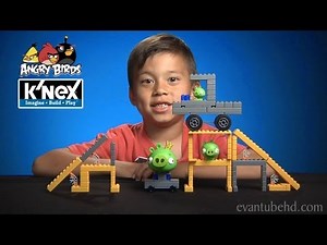 ANGRY BIRDS K'NEX - 6 Building Sets including Mission May'Ham & Hammin' Around