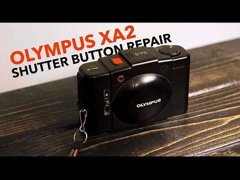 Olympus XA2 Shutter Button Repair