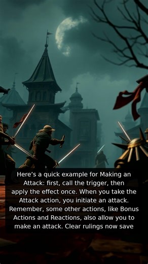 Making an Attack • Rules Myth #dnd #ttrpg #shorts