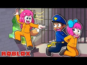 FUJA DA PRISÃO NO ROBLOX 😱 PAPILE E MIAUZINHA 😻 (DIVERTIDO)