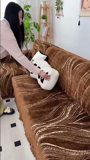 Amazing Sofa Cover Transformation 🛋️ | Stylish Home Decor Upgrade