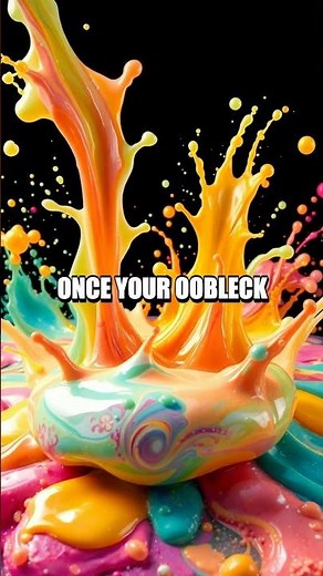 DIY Dancing Oobleck Experiment