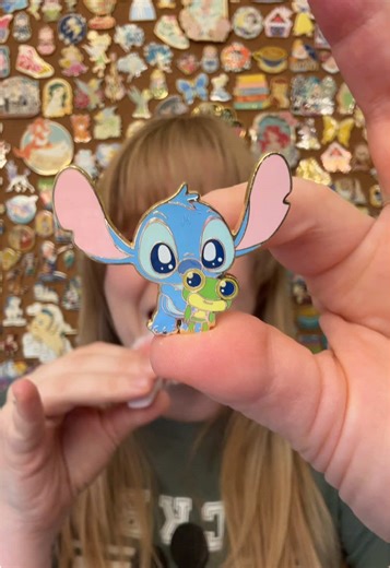 Pinbruary day 16: a pin you love. Stitch has never been my fave caractor, but I still love this pin.
