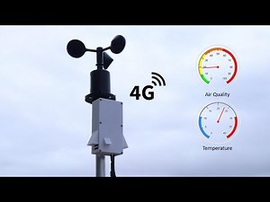 DIY 4G Air Quality and Environment Monitor - Record Data Anywhere