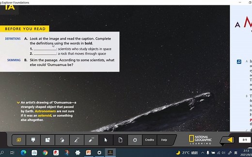 国家地理阅读探索者 基础级 精讲 Reading Explorer -Foundations- Unit 1-1