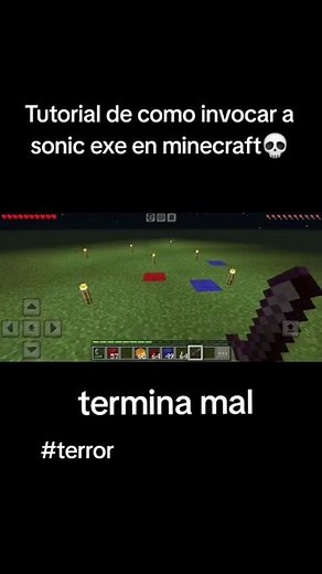 Gokku888 on Instagram: "Tutorial de como invocar a sonic exe en minecraft #minecraft #minecraftmemes #sonic #exe #horror # #miedo #herobrine #minecrafttutorials #invocación #humor"