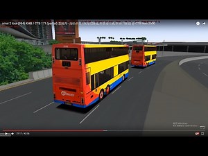 omsi 2 tour (984) KMB / CTB 171 (partial) 荔枝角 - 海怡半島 (無海底隧道,,堅拿道天橋,香港仔隧道) @ CTB Man 2500