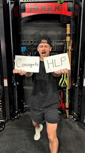 If you’re not doing Conjugate in the weight room and HLP in the cage, what are you even doing?