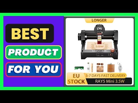 LONGER RAY5 Mini 3.5W Laser Engraver 0.04mm Precision 12.000 mm/min
