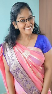 Going with the trend 🫣🫣🫣😊😊, pink and blue colour saree from @keekifashion, do check out their page to buy this saree and they have this saree with other colour combination too 💓 #trending #tamilmuser #instasaree #instagood #instareels #fashion #traditional #traditionalwear | smileysmileyramya