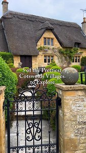 MY TOP 5 Cotswolds Villages You Need to Visit: 1. Stow-on-the-Wold 2. Bibury 3. Castle Combe 3. Bourton-on-the-Water 5. Snowshill Which one is your favourite? #travel #england #travelplanner #cotswolds #villages | Mary Travels
