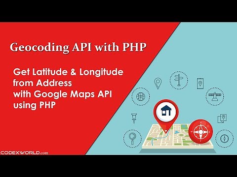 Get Latitude and Longitude from Address with Google Maps API using PHP