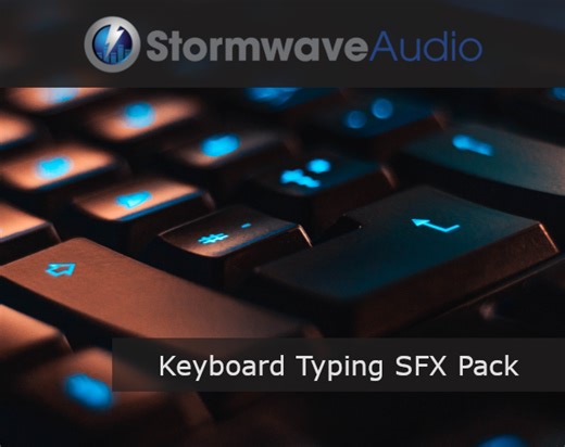 Keyboard Typing Sound Effects Pack by Stormwave Audio