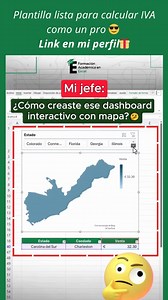 😎📌 Mapa con botones en Excel en solo unos segundos ¿Querés darle interactividad a tus reportes? Con este truco armás un mapa con botones súper rápido: Pasos rápidos: 1️⃣ Insertá una imagen de tu mapa en la hoja (Insertar → Imágenes). 2️⃣ Ve a Insertar → Formas y coloca botones sobre las zonas que quieras destacar. 3️⃣ Asigná una macro o hipervínculo a cada botón (clic derecho → Asignar macro / Hipervínculo). 4️⃣ ¡Listo! Cada botón te lleva a datos específicos o activa acciones en segundos. 5️⃣