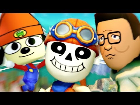 miitopia with sans & hank hill is ridiculous lol