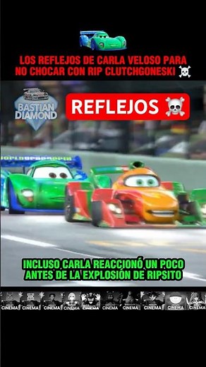 💎 Carla Veloso's Reflections in CARS 2 ☠️🔥‼️ #cars #cars2 #mcqueen #cars #pixar #movie #fyp #vs