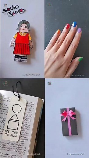 How to make All the DIY games from squid game #shorts #squidgame #diy #craft #challenge