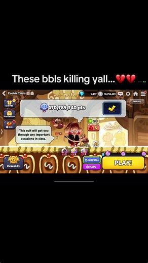 “Memememeee it’s just her dress” shush let a woman dream…my biggest hear me out I fear they knew what they were doing while designing this diva #fyppppppppppppppppppppppp #fypシ゚viral🖤tiktok #cookierunkingdom #cookierunovenbreak #fyp