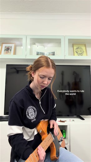 Everybody Wants to Rule the World Loop Pedal Cover