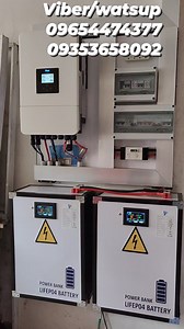 293 reactions · 18 comments | Residential solar setup 8kw Deye Hybrid inverter 16pcs 615w Canadian bi-facial solar panel 2units 51.2v280ah lifepo4 battery Installation done Bulakan Bulacan 470k all in package Negotiable | Fairview Solarista | Facebook