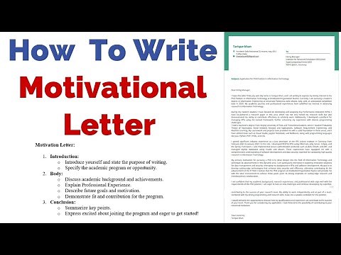 How to Write a Motivational Letter | Step-by-Step Guide for Europass Motivational Letter.