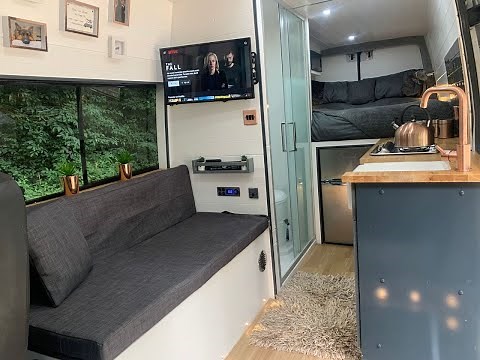 Mercedes Sprinter LWB Camper Van Conversion - Full time lapsed video
