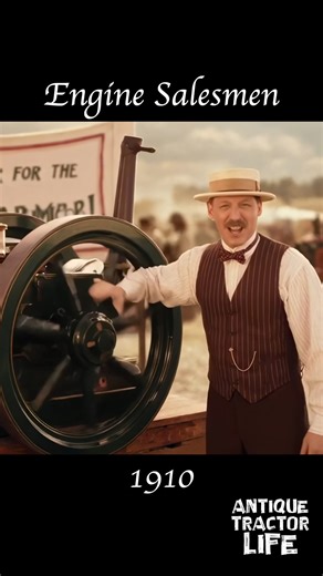 **READ** I’ve been experimenting with new tools that use AI to recreate moments from the past. Not to replace history, but to help us imagine what life might have looked like over a hundred years ago. This short clip shows 1910 salesmen proudly explaining the “Total Loss Oil System,” a real feature of early engines where oil simply dripped out onto the ground after doing its job. The technology still isn’t perfect. AI doesn’t really understand what a tractor or an engine is the way we do. But to