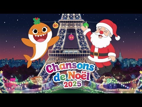 Baby Shark Noël – Chansons françaises populaires 🎶🎁 Chanson pour enfants 👶 Vidéos pour enfants